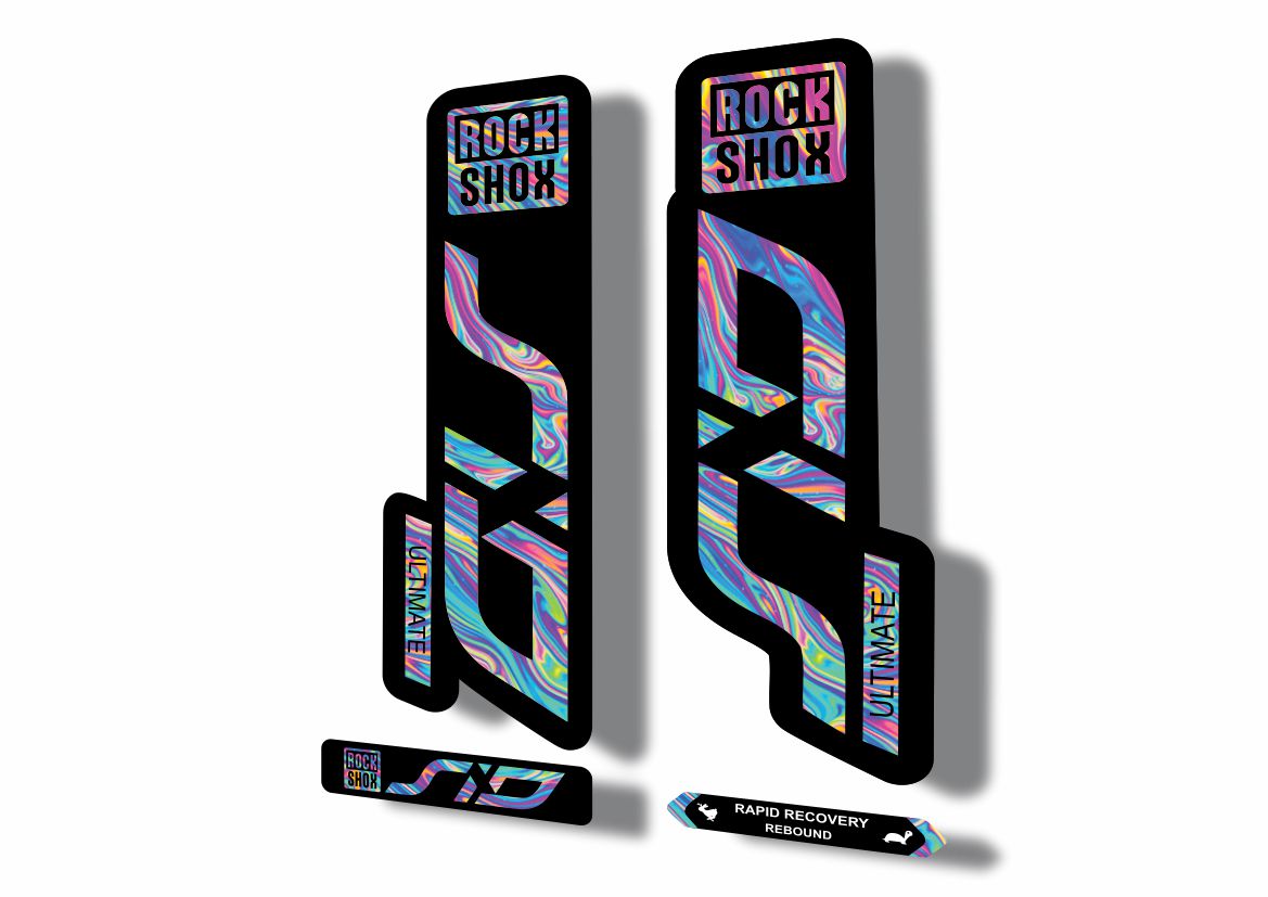 rockshox sid decals